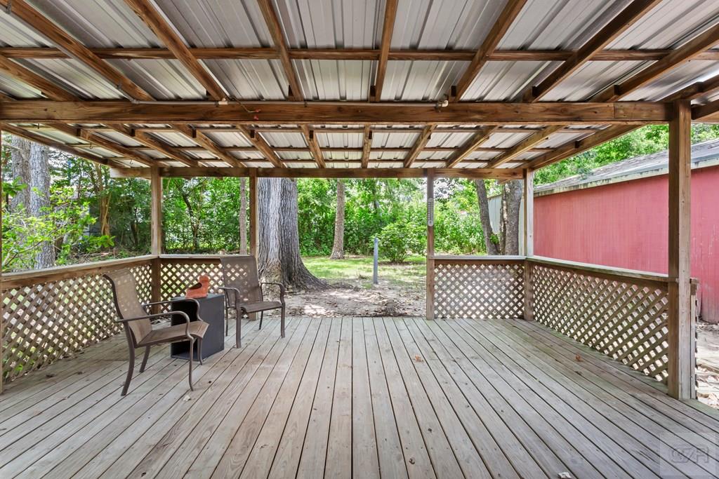 4444 18th Street Bacliff, TX 77518 - Photo 13 of 13 a view of porch with wooden floor