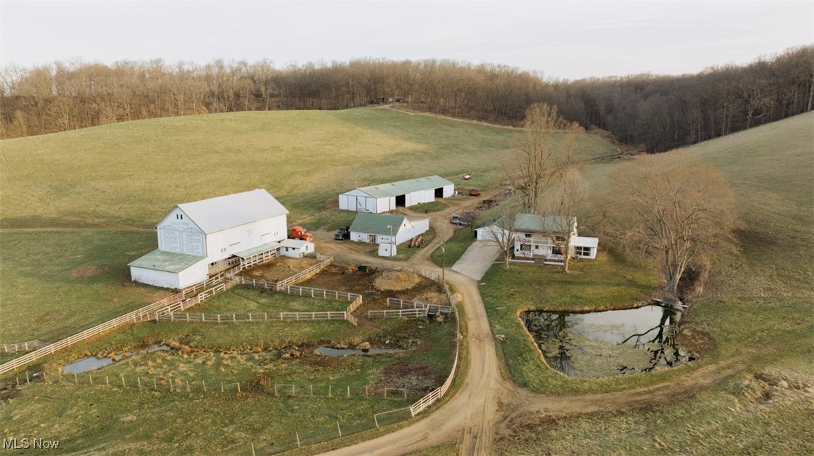 8091 Fargo Road Southwest Dellroy, OH 44620 - Photo 20 of 29 Birds eye view of property with a rural view