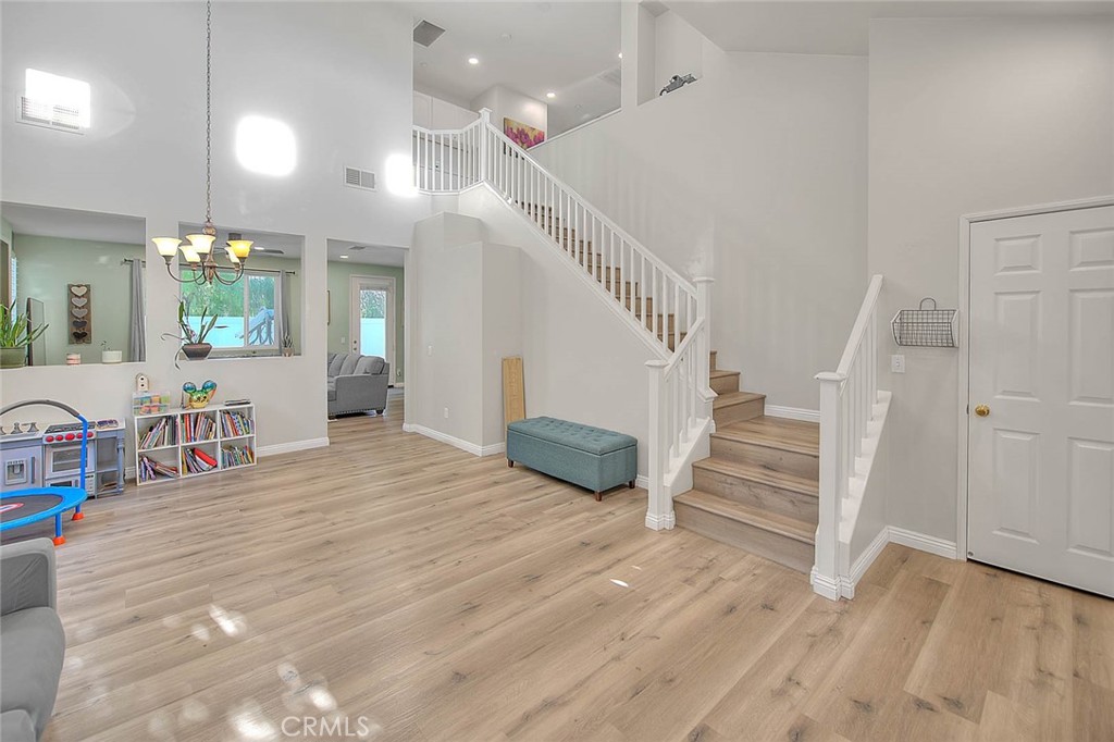 5602 Allendale Drive Riverside, CA 92507 - Photo 26 of 49 a view of entryway and hall with wooden floor