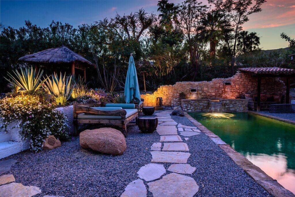 71607 Sahara Road Rancho Mirage, CA 92270 - Photo 98 of 118 SA - 48.jpg-pool-cactus-twilight