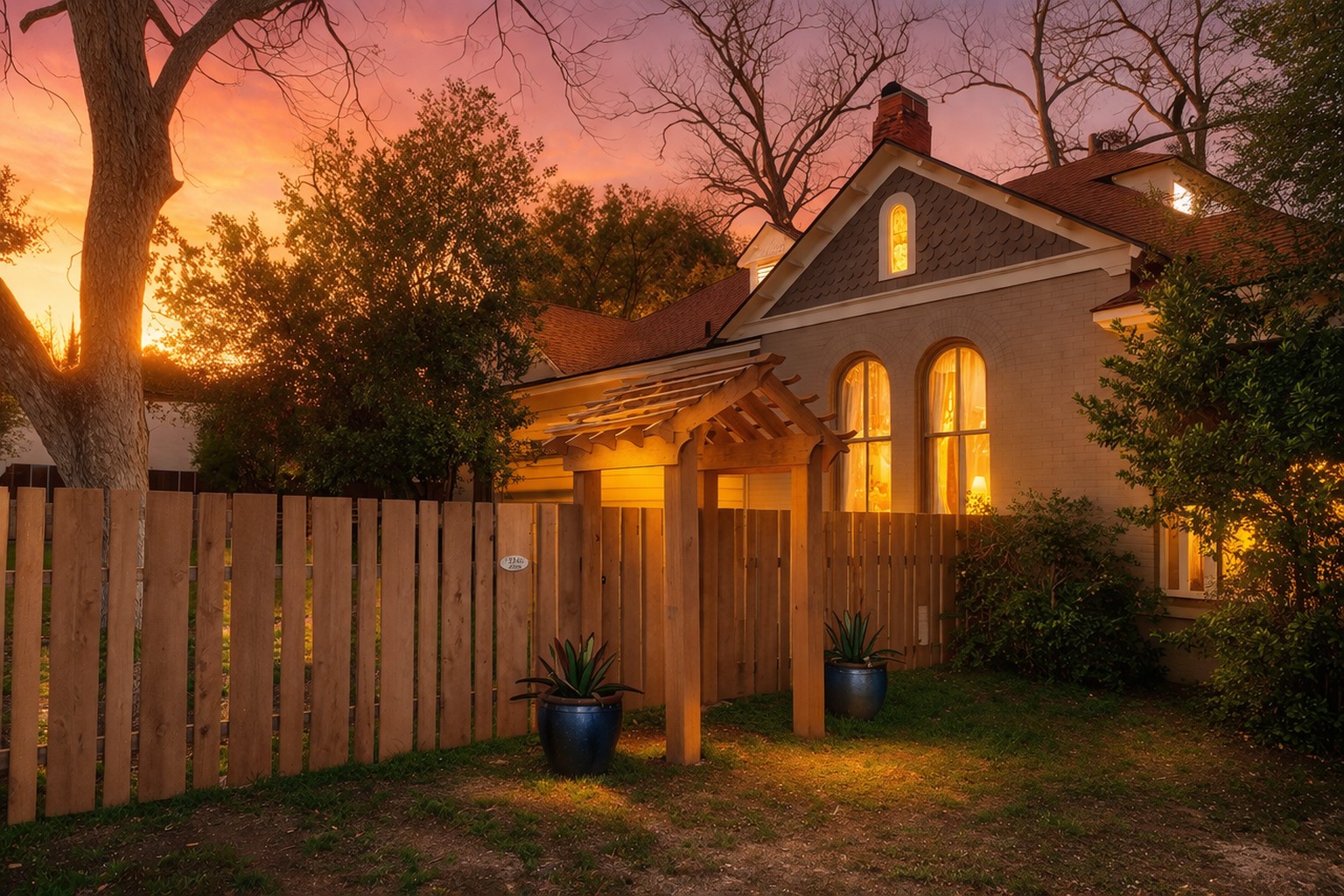 1202 Pecan Street Bastrop, TX 78602 - Photo 4 of 38 a building view with a outdoor space