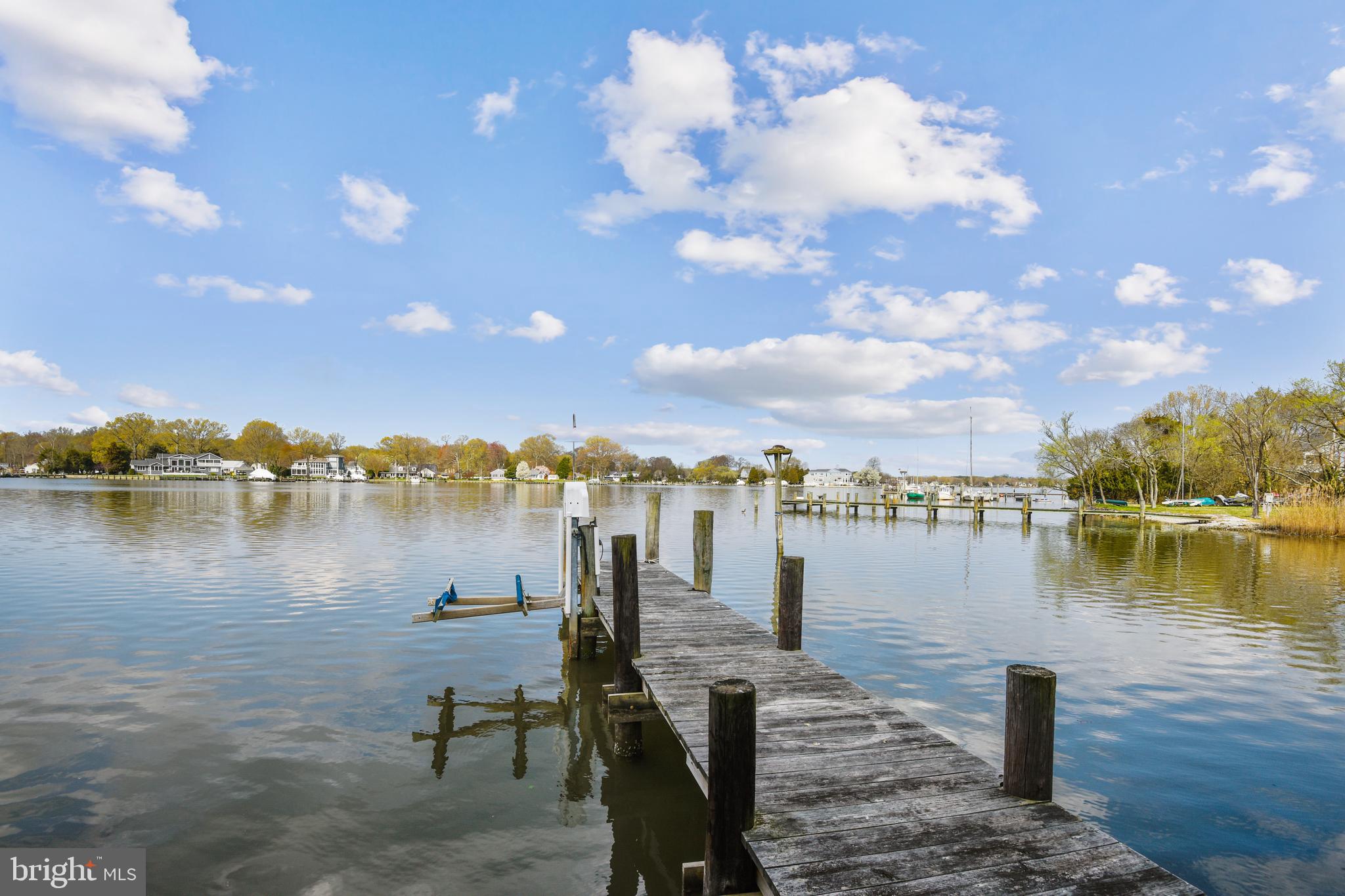 1218 West River Road Shady Side, MD 20764 - Photo 7 of 50 Private pier with small boat lift
