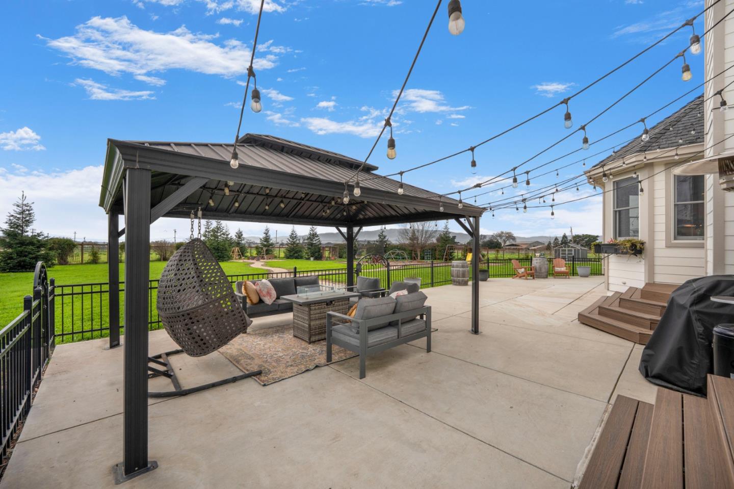 2760 Leavesley Road Gilroy, CA 95020 - Photo 54 of 77 a view of chairs and tables in the patio