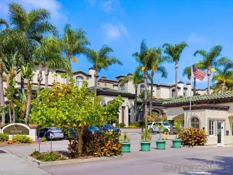 9237 Regents Road, Unit K101 La Jolla, CA 92037 - Photo 29 of 29 a front view of a building with small garden
