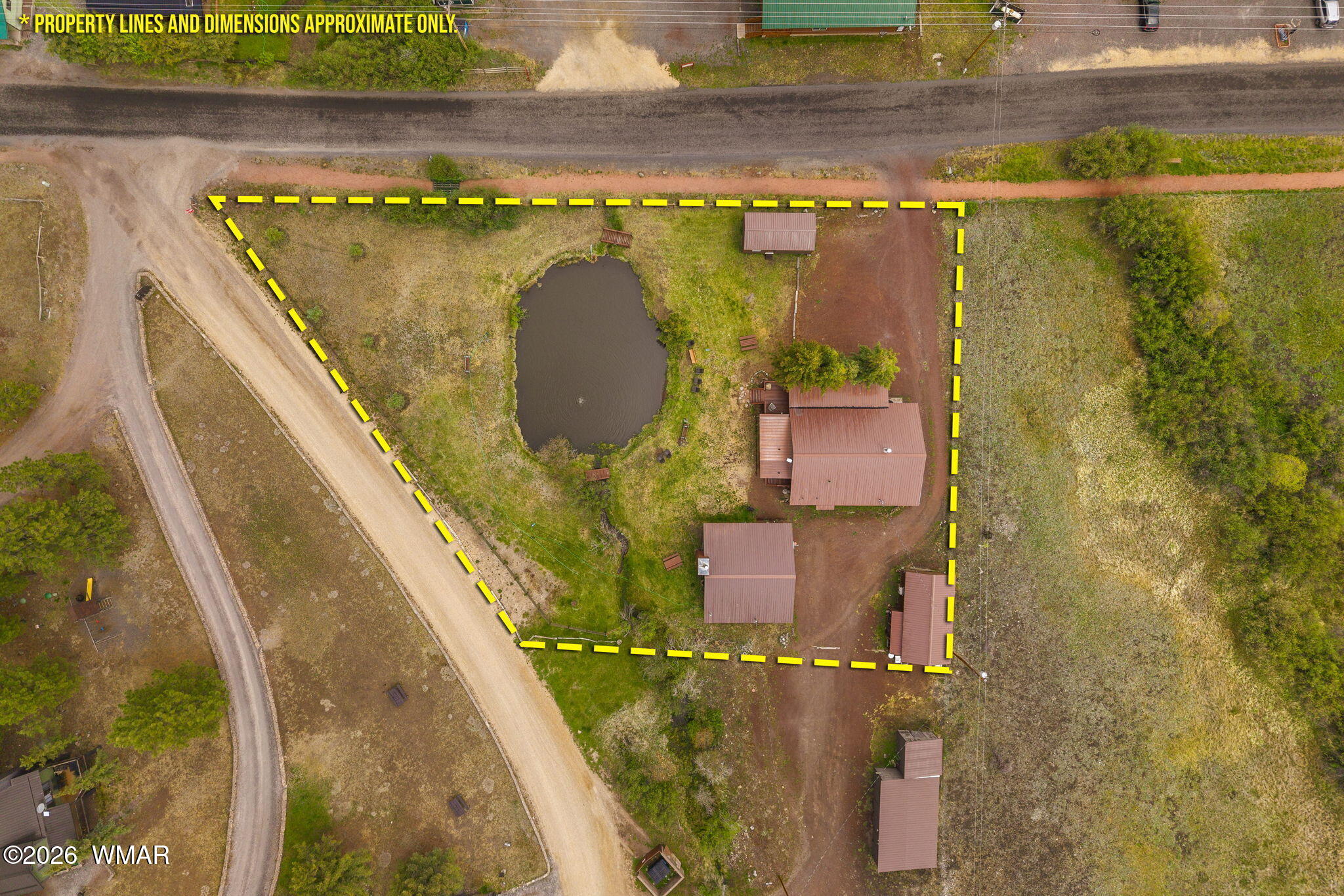 85 Main Street Greer, AZ 85927 - Photo 5 of 55 a bird view of a house