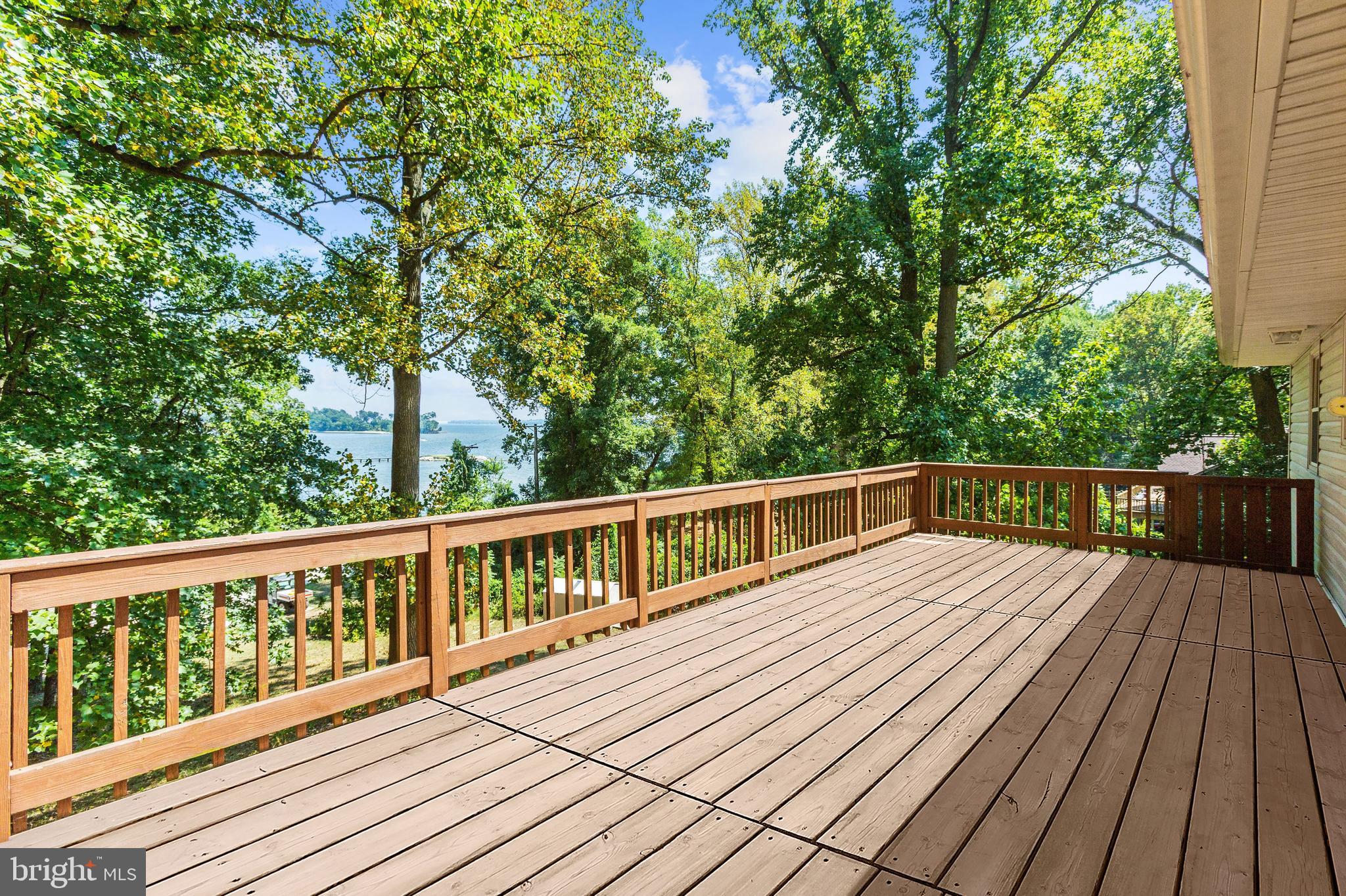 511 Edgewater Road Pasadena, MD 21122 - Photo 2 of 23 Deck with Water View