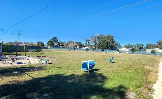 a view of a lake with houses
