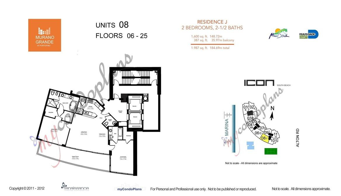 400 Alton Road, Unit 2208 Miami Beach, FL 33139 - Photo 20 of 20 Photo 20