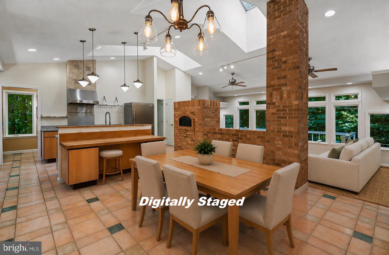 3633 Patuxent River Road Davidsonville, MD 21035 - Photo 6 of 85 Digitally Staged Dining Room