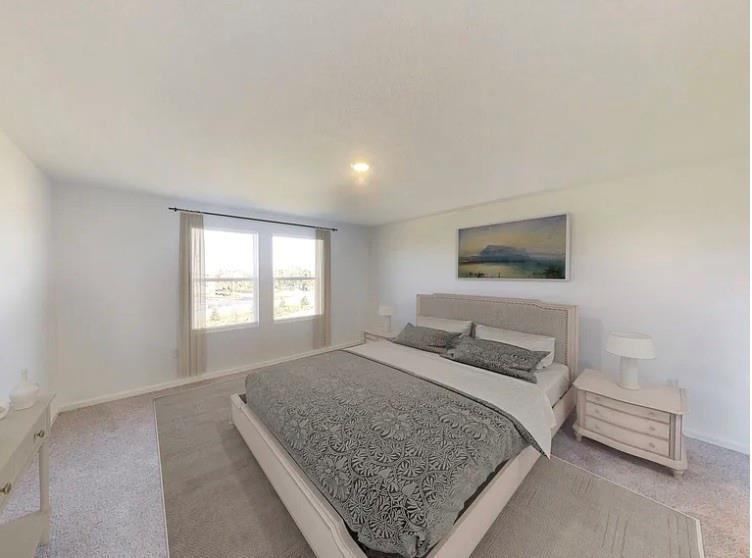 2012 Prairie Lane Melissa, TX 75454 - Photo 11 of 24 a bedroom with a bed and a couch