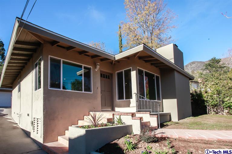4465 Rising Hill Road Altadena, CA 91001 - Photo 3 of 45 a front view of a house with a yard