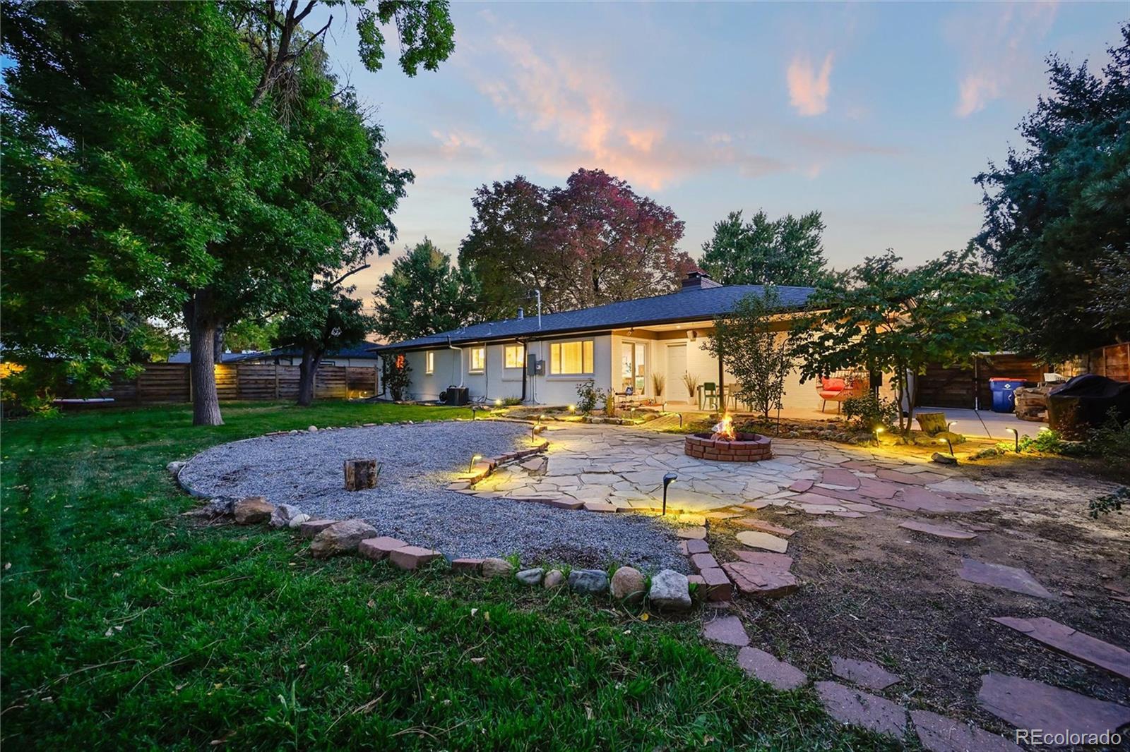 5974 South Pennsylvania Street Centennial, CO 80121 - Photo 36 of 46 a view of a swimming pool with a yard