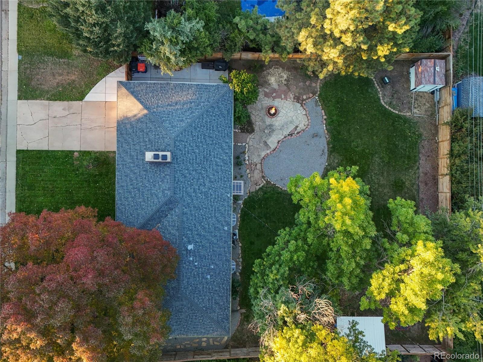 5974 South Pennsylvania Street Centennial, CO 80121 - Photo 42 of 46 an aerial view of a house