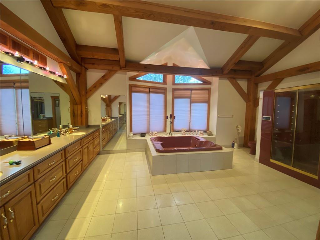 2862 West Pike Road Indiana, PA 15701 - Photo 14 of 25 a large spacious bathroom with a large tub and shower