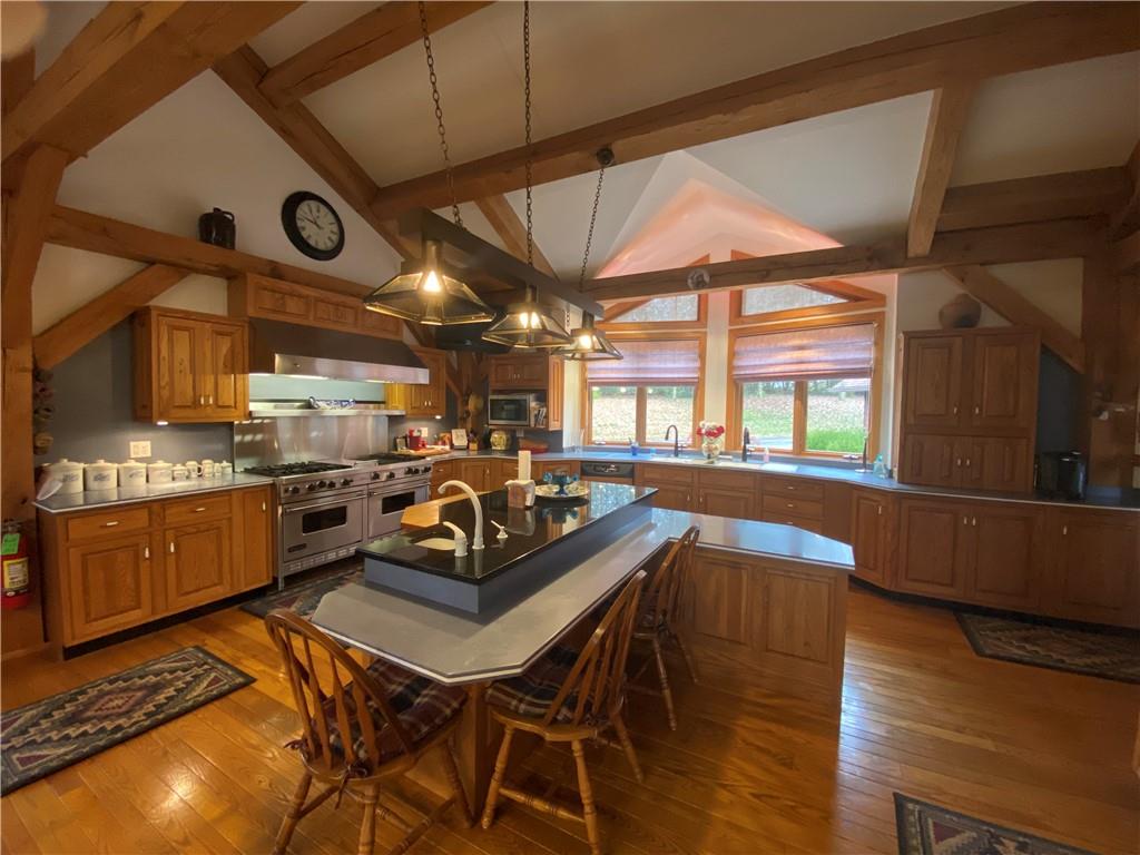 2862 West Pike Road Indiana, PA 15701 - Photo 9 of 25 a kitchen with furniture a counter top space and stainless steel appliances