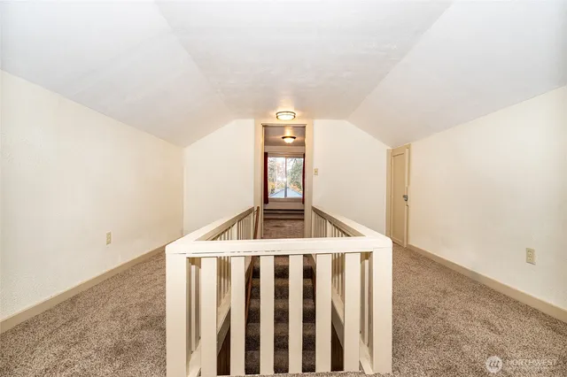 an empty room with window