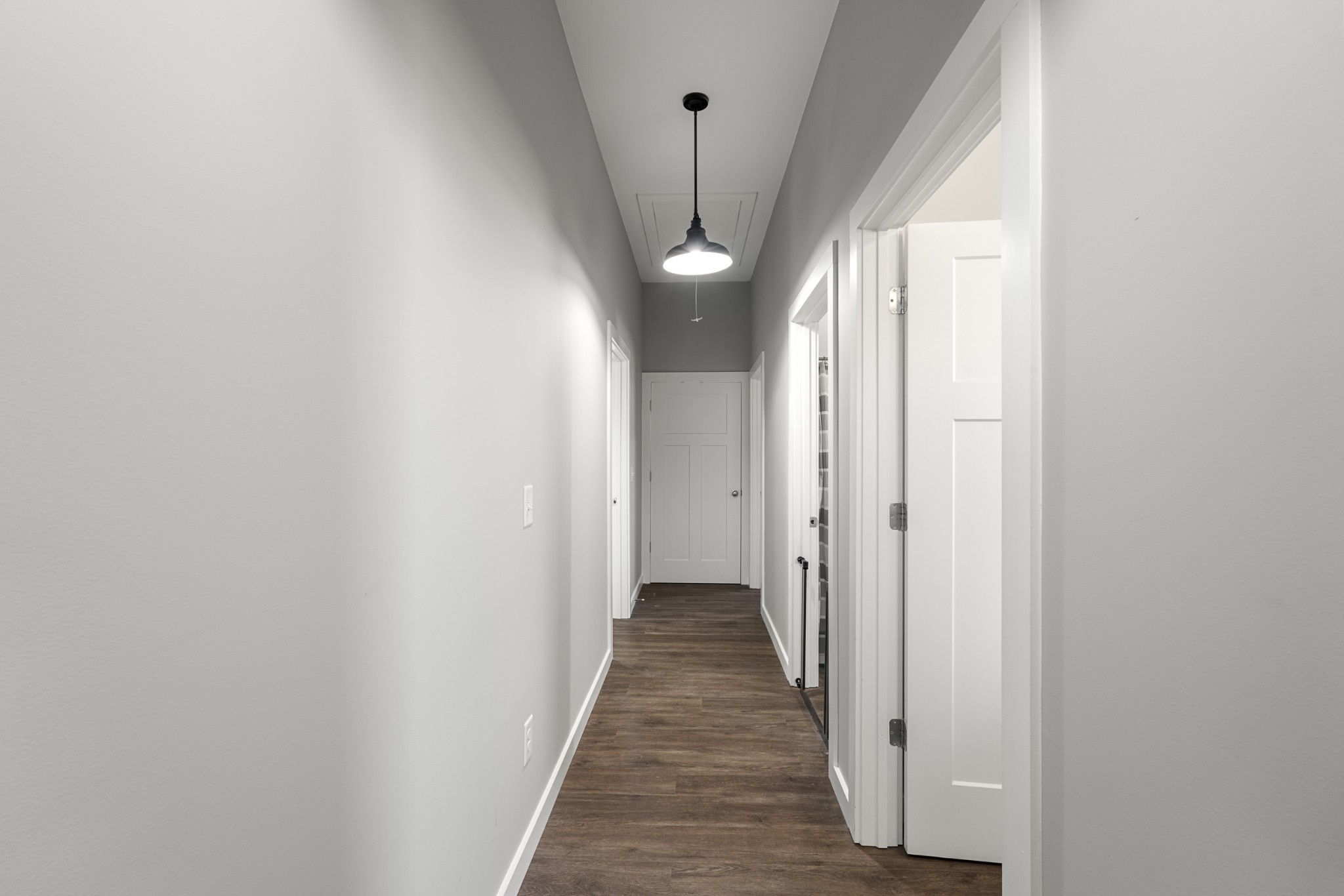 3363 Ridge Road Columbia, TN 38401 - Photo 13 of 43 a view of a hallway with wooden floor