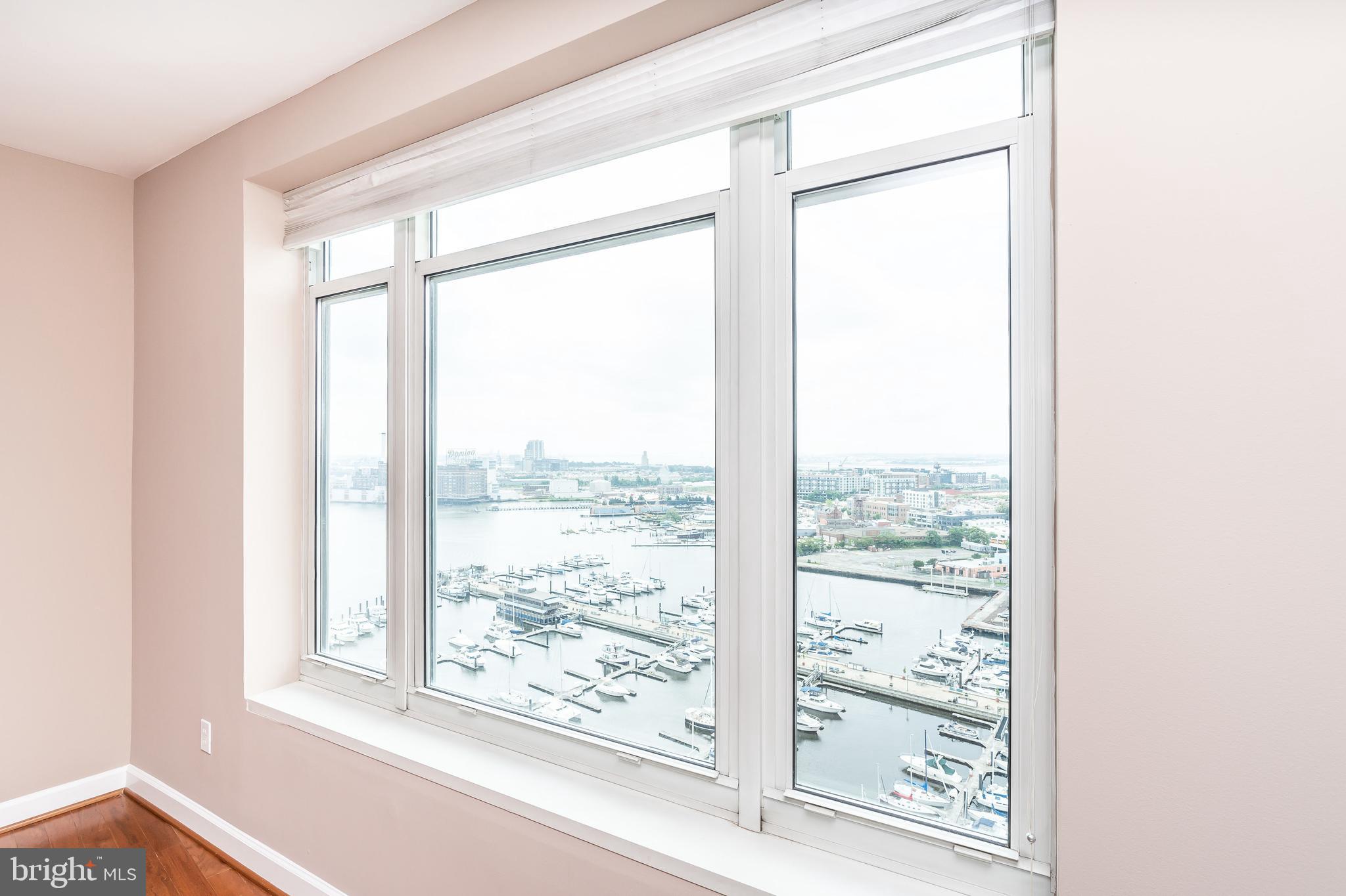 100 Harborview Drive, Unit 1908 Baltimore, MD 21230 - Photo 11 of 60 a view of a room that has a window in it