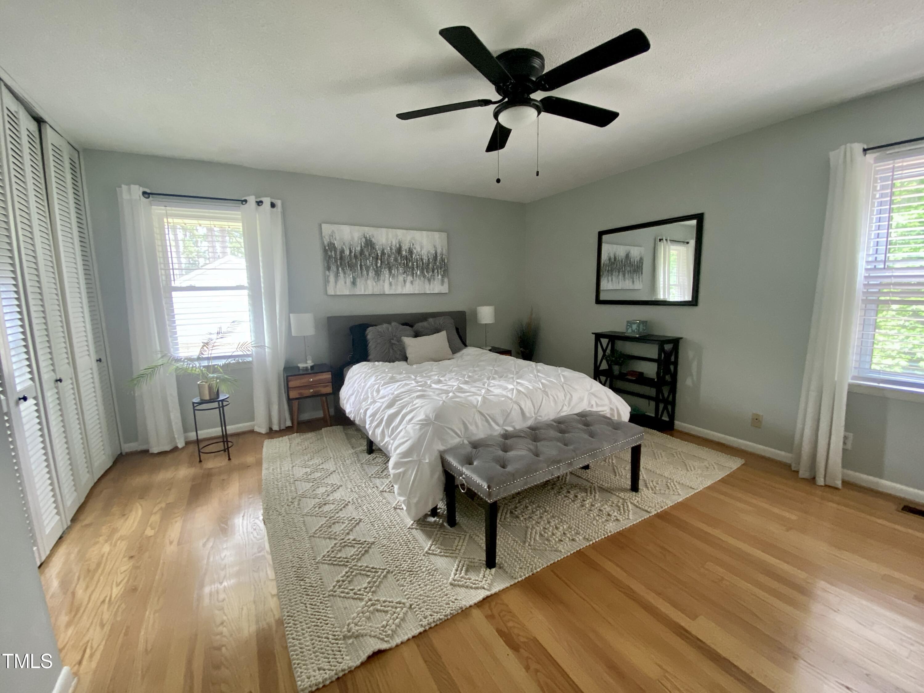 4013 Ingram Drive Raleigh, NC 27604 - Photo 20 of 29 a bedroom with a bed and a window