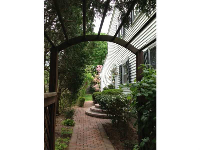 19 Chapin Road Barrington, RI 02806 - Photo 3 of 9 Yard/Garden. Side Entrance