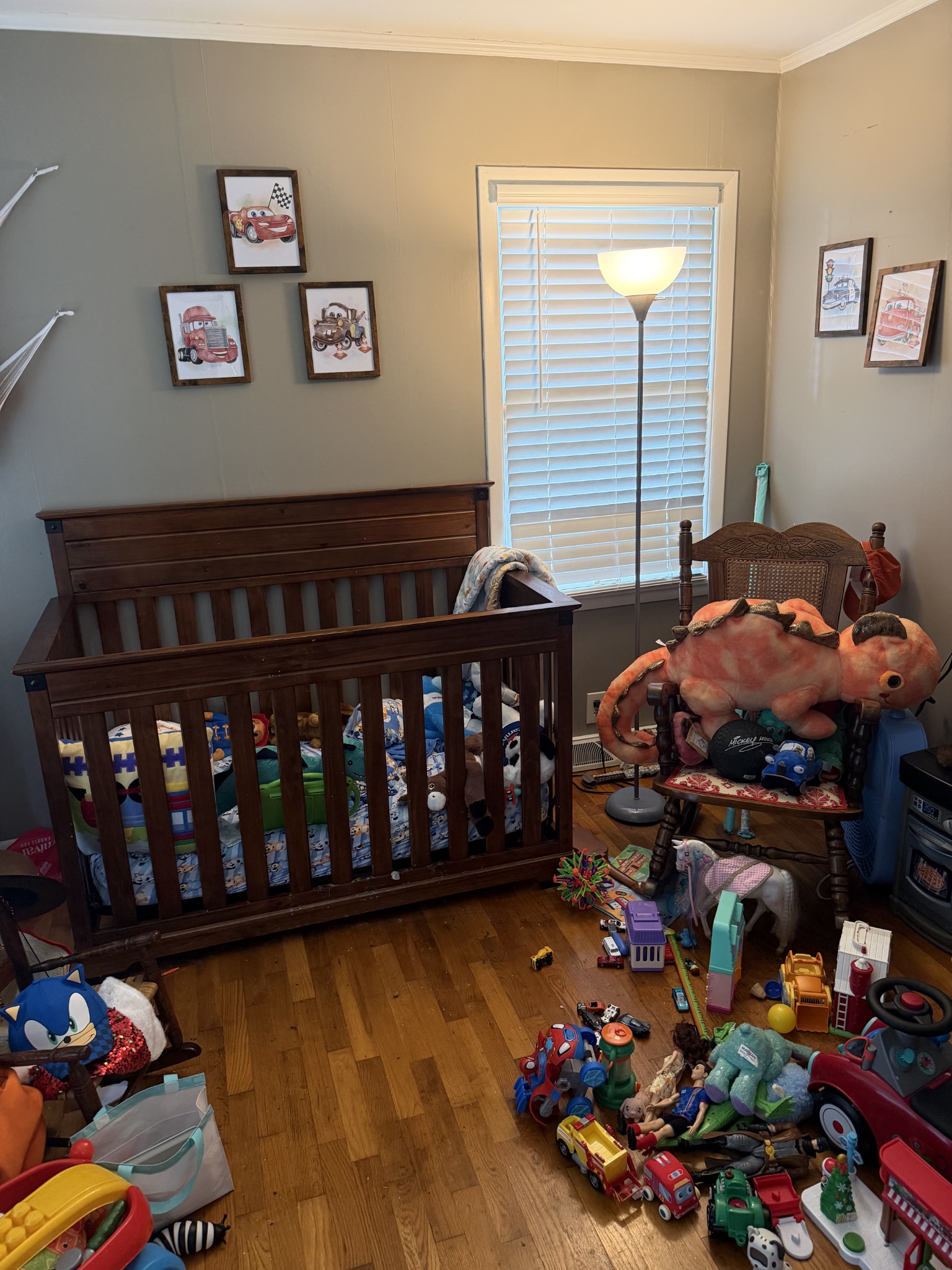 901 East College Street Pulaski, TN 38478 - Photo 14 of 20 a bedroom with furniture and a baby crib