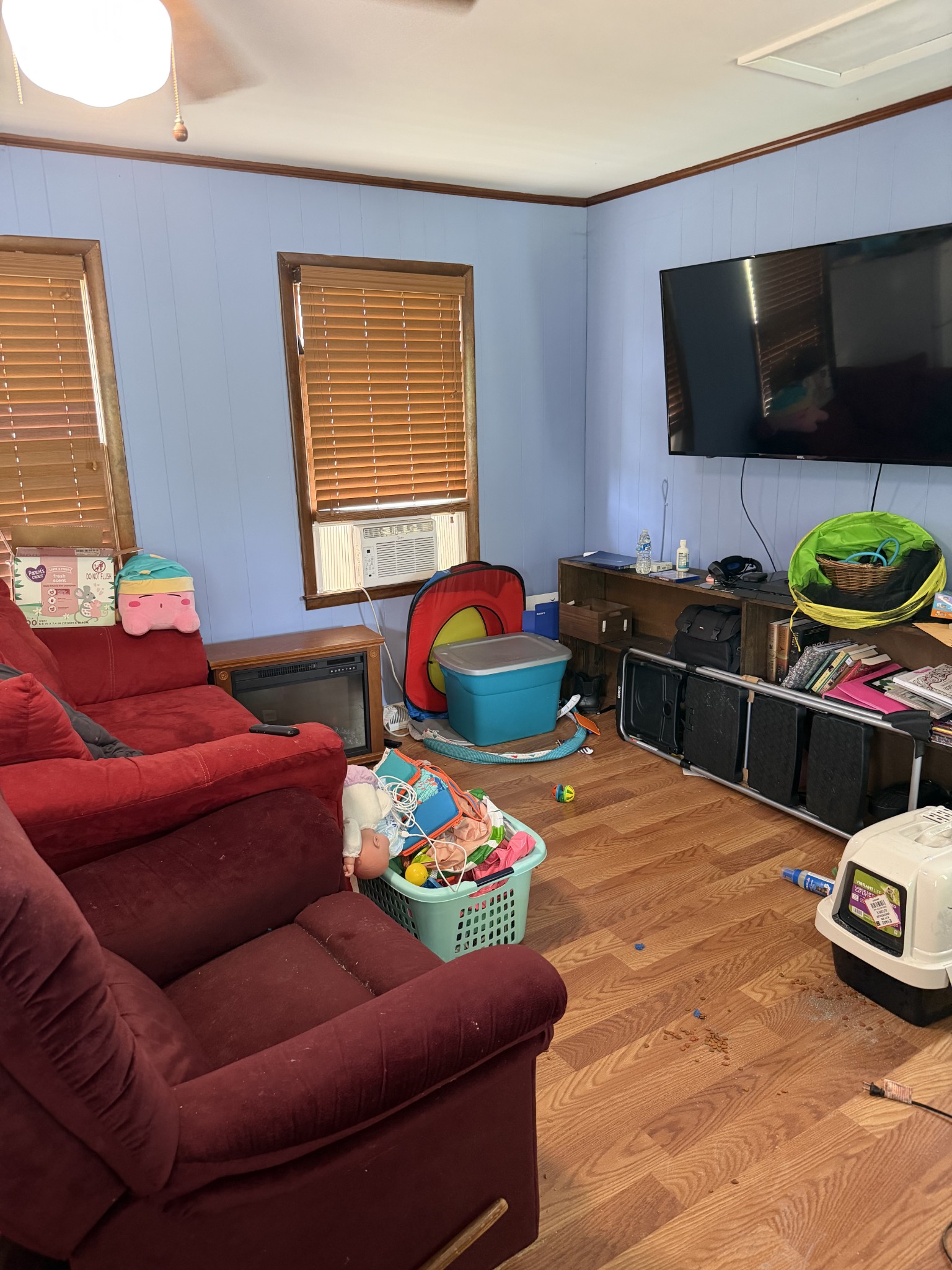 901 East College Street Pulaski, TN 38478 - Photo 20 of 20 a living room with furniture and a flat screen tv