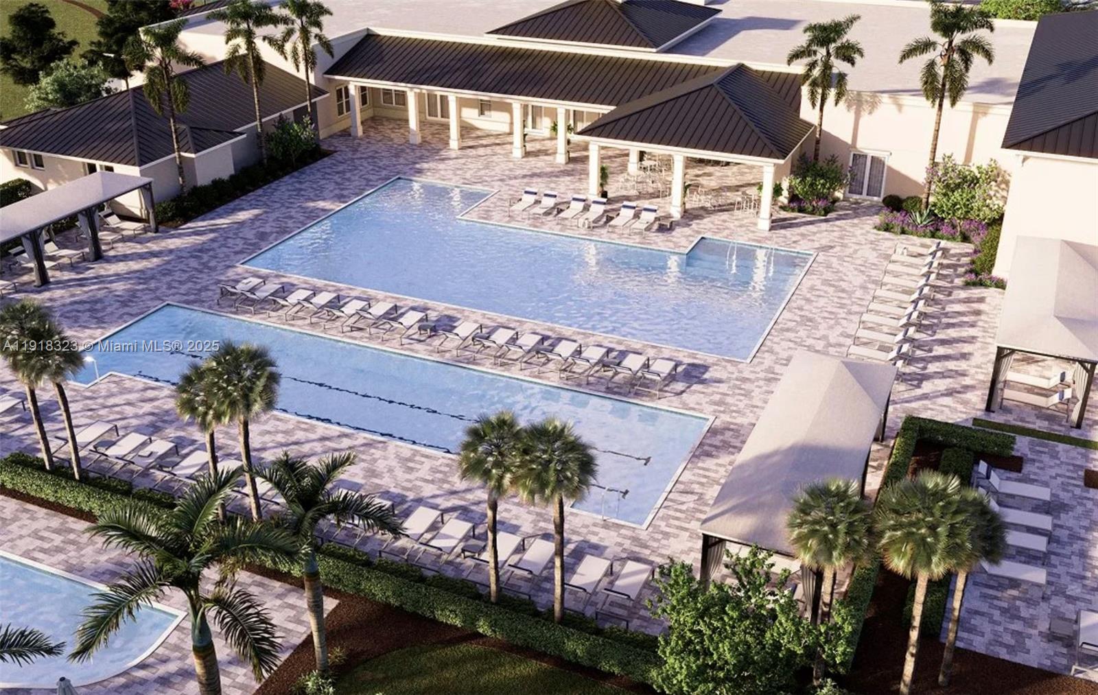 5726 Divine Drive, Unit 5726 Delray Beach, FL 33484 - Photo 42 of 44 a view of a backyard with plants and patio