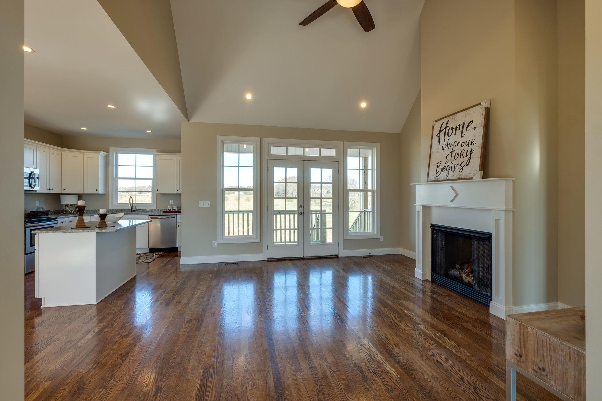1809 Abiff Road Burns, TN 37029 - Photo 5 of 28 a view of kitchen with furniture wooden floor and window