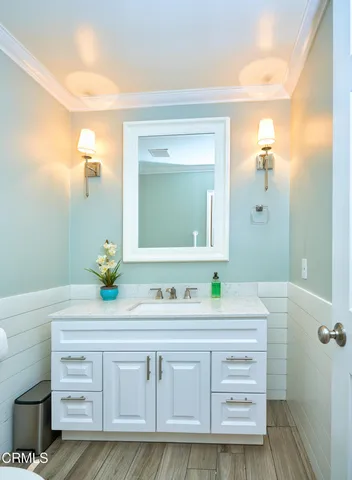 a bathroom with a sink and a toilet
