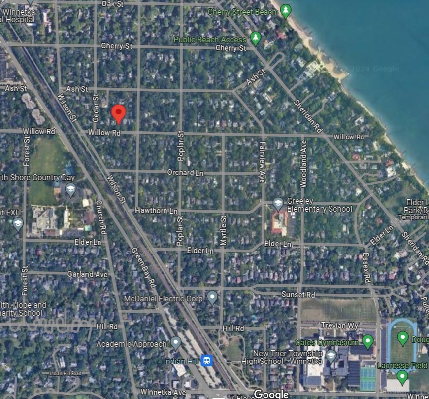 607 Willow Road Winnetka, IL 60093 - Photo 51 of 51 a picture of city view