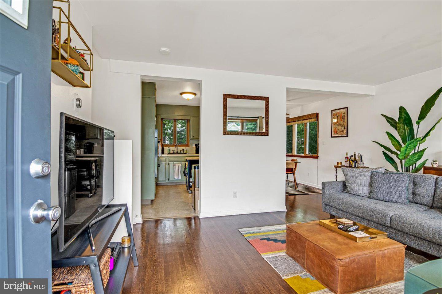 417 Dickinson Road Glassboro, NJ 08028 - Photo 4 of 36 a living room with furniture and a wooden floor