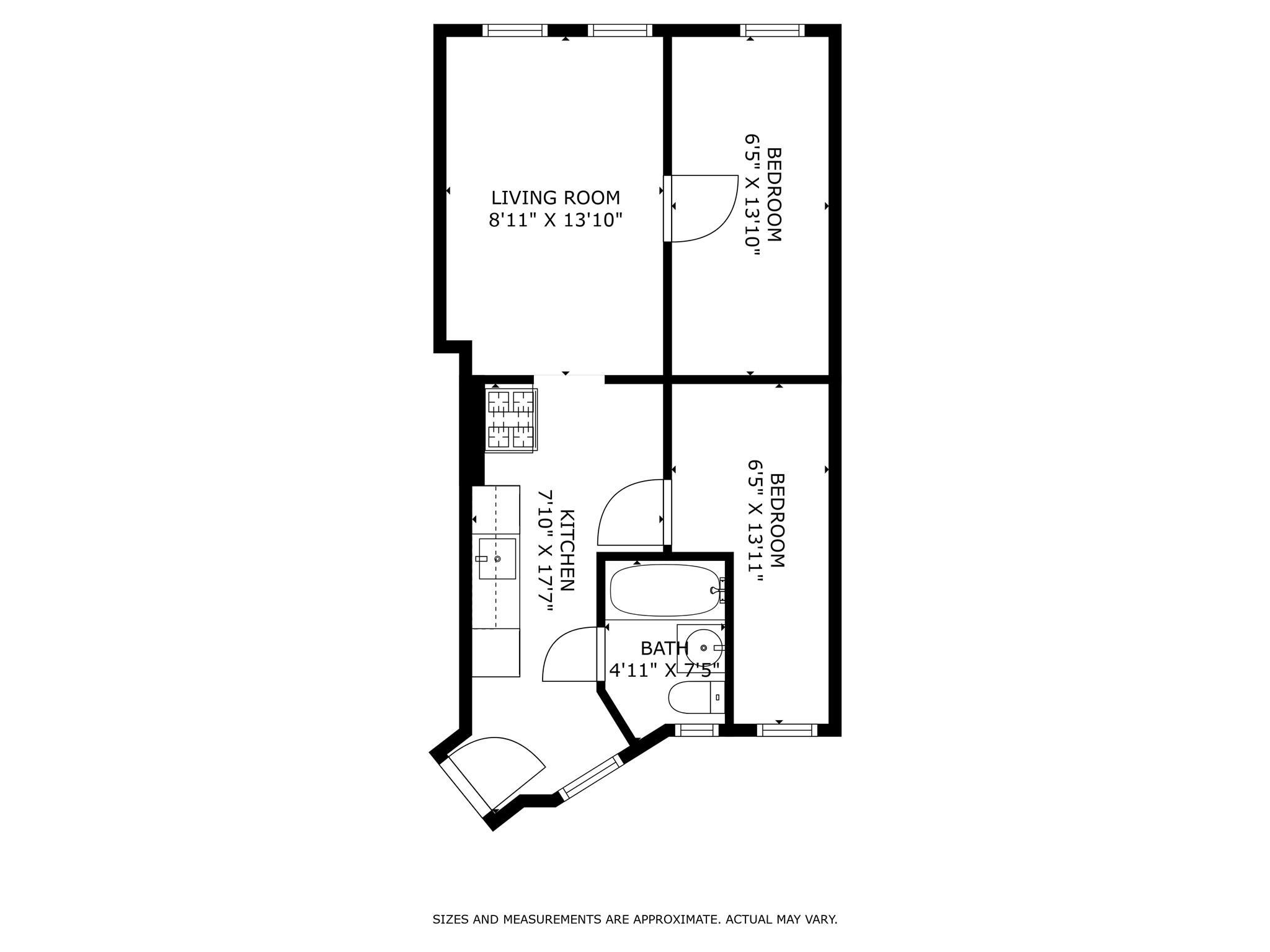 72 Richardson Street, Unit 4 Brooklyn, NY 11211 - Photo 17 of 17 Floor plan