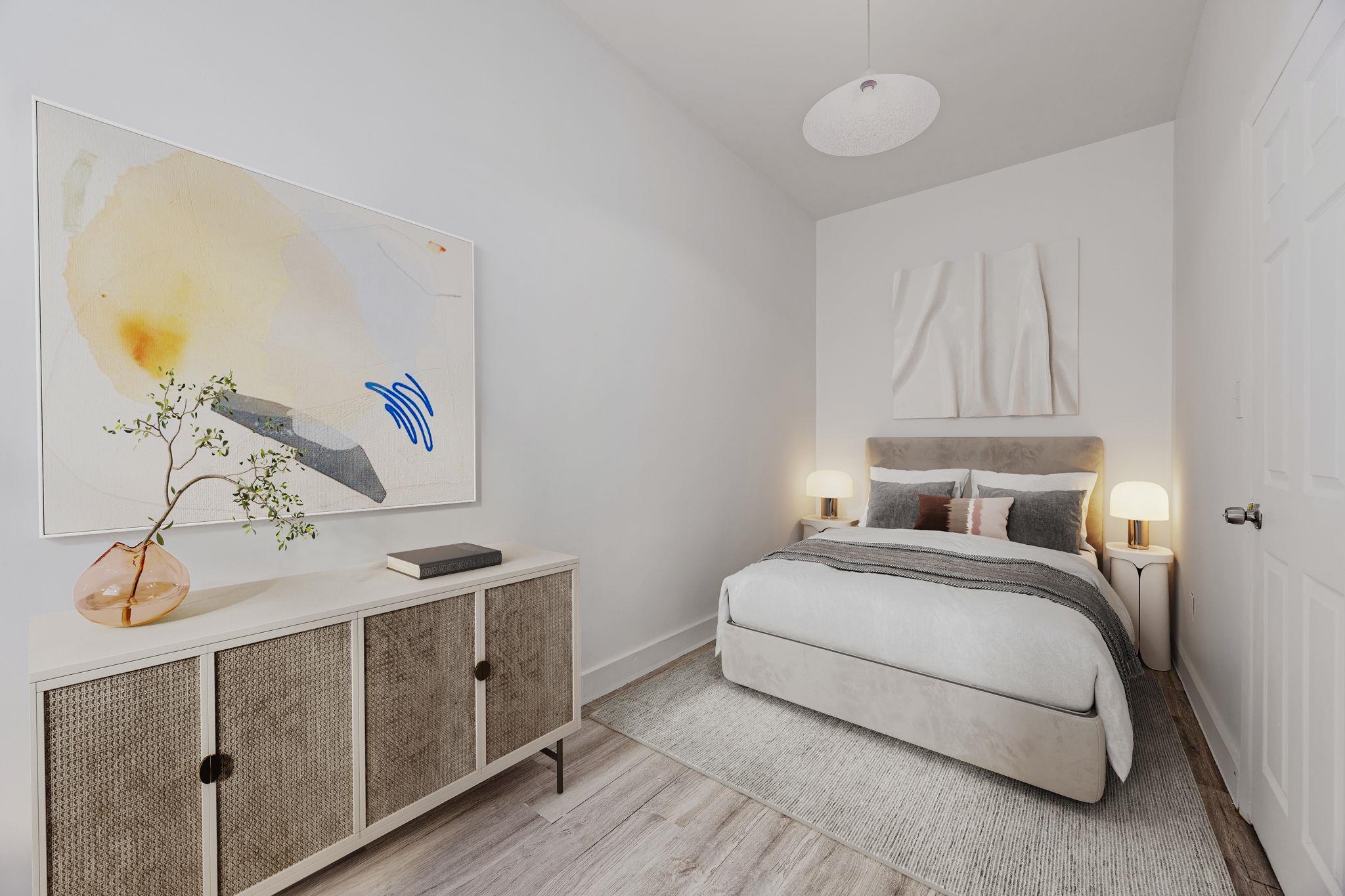 72 Richardson Street, Unit 4 Brooklyn, NY 11211 - Photo 5 of 17 Bedroom with wood finished floors and baseboards