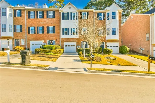 a view of a house with a swimming pool
