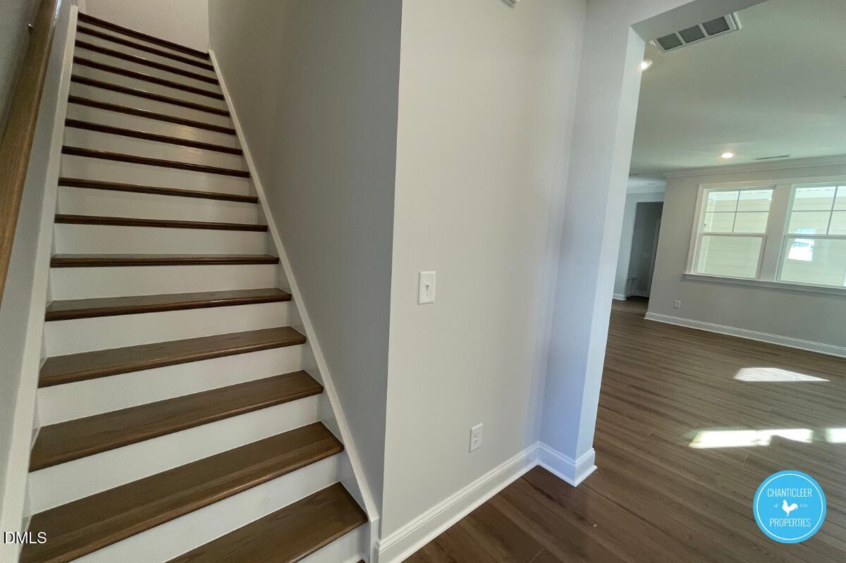 105 Chesapeake Way Chapel Hill, NC 27516 - Photo 13 of 26 a view of entryway with wooden floor