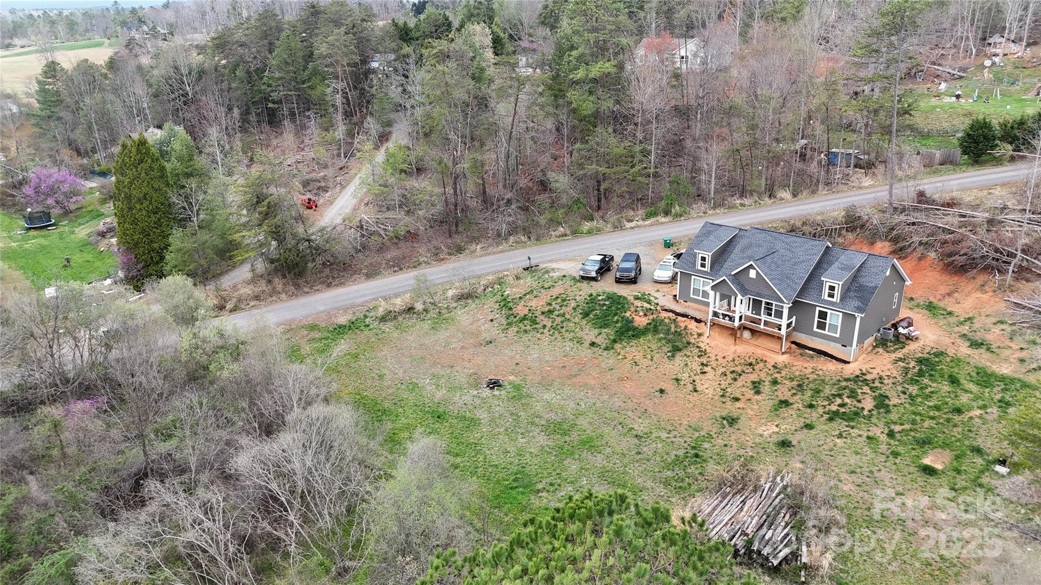 19 Higgins Road Weaverville, NC 28787 - Photo 14 of 48 an aerial view of a house with garden