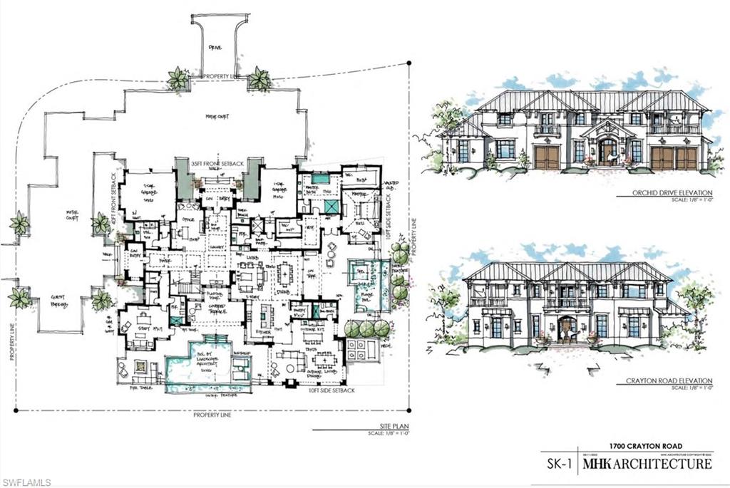 444 Orchid Drive Naples, FL 34102 - Photo 3 of 8 a view of a city that has tall buildings