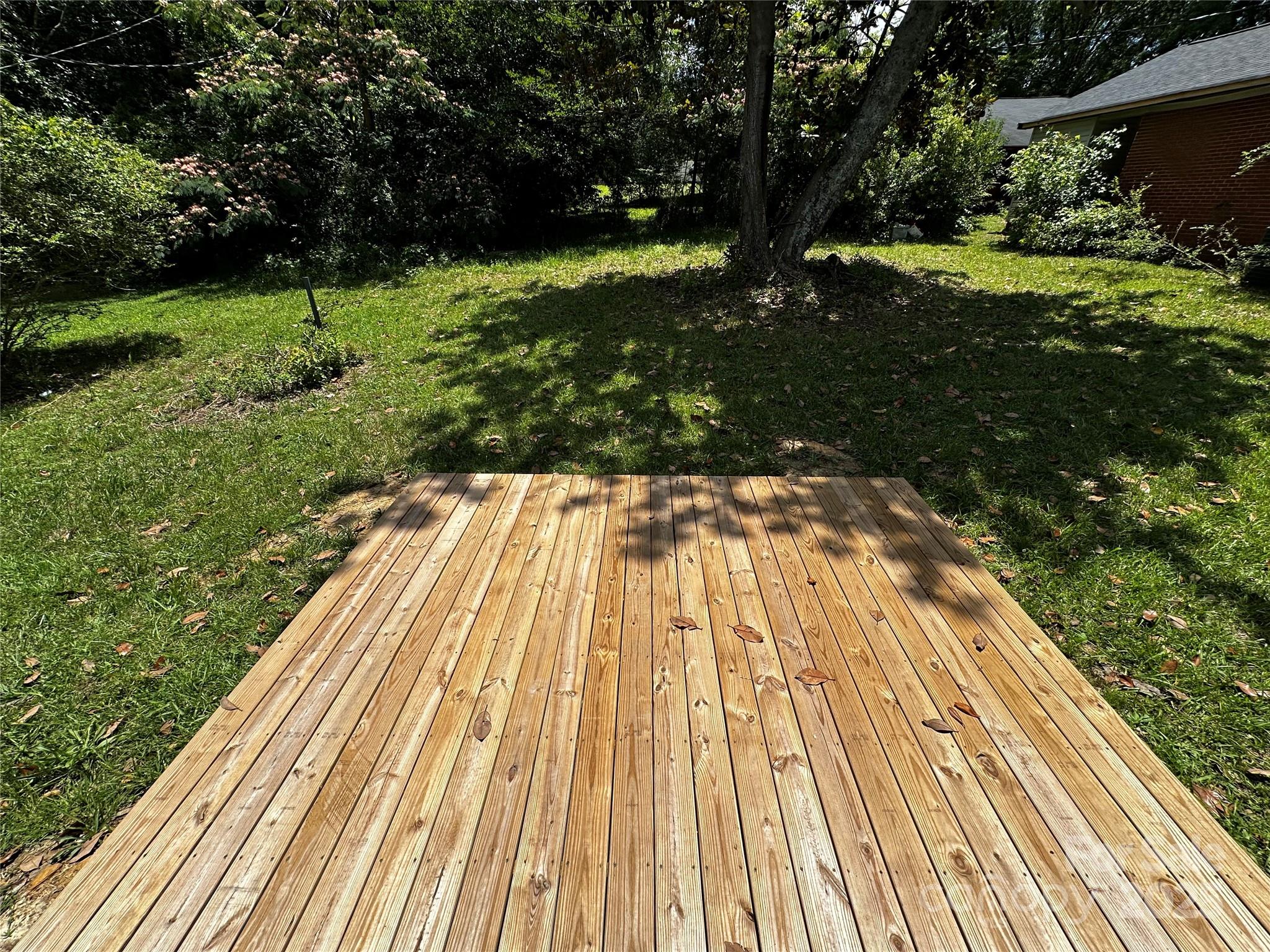 801 Calhoun Street Lancaster, SC 29720 - Photo 12 of 12 a view of backyard with green space