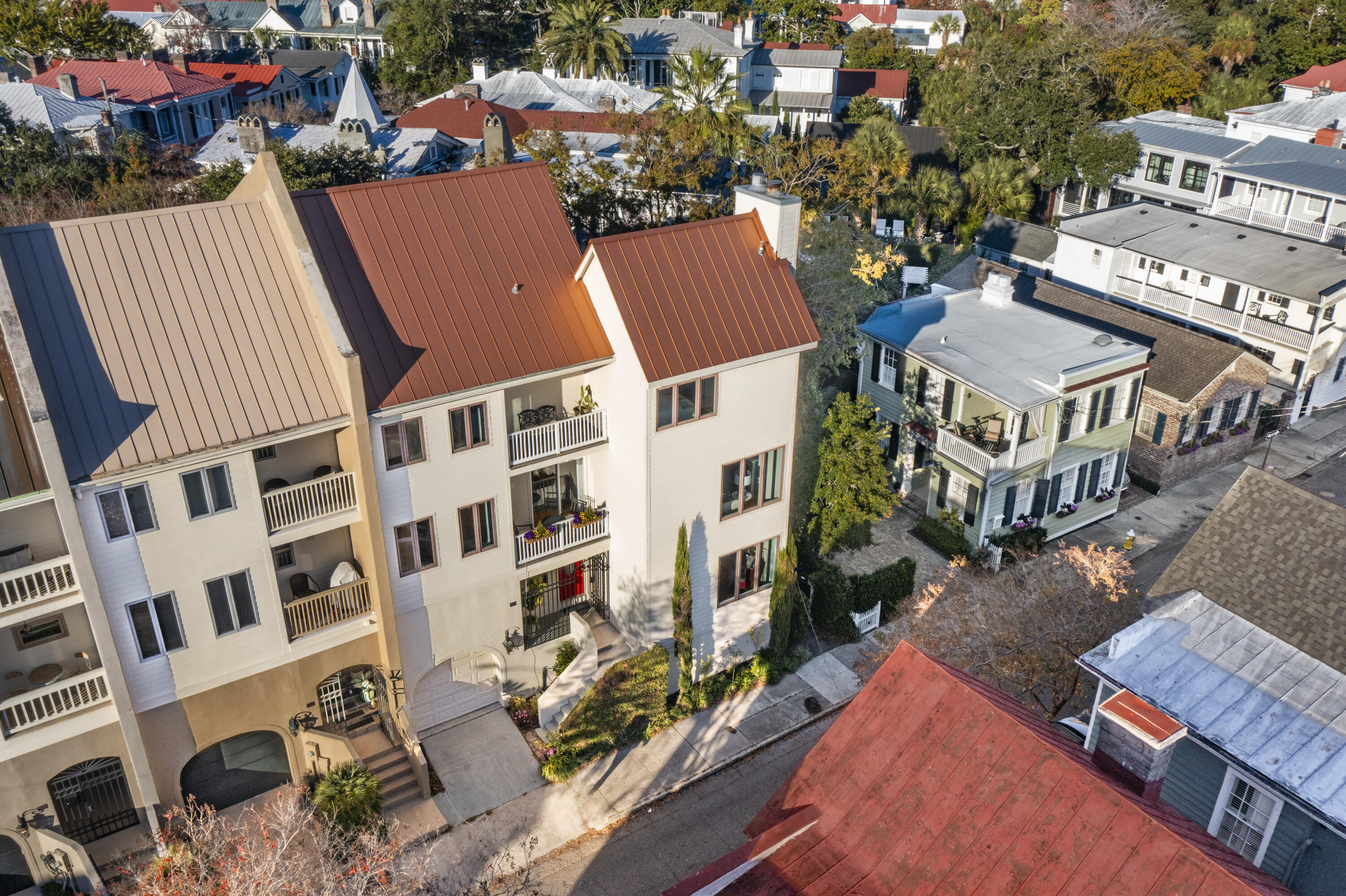 156 Tradd Street, Unit E Charleston, SC 29401 - Photo 48 of 55 Drone View