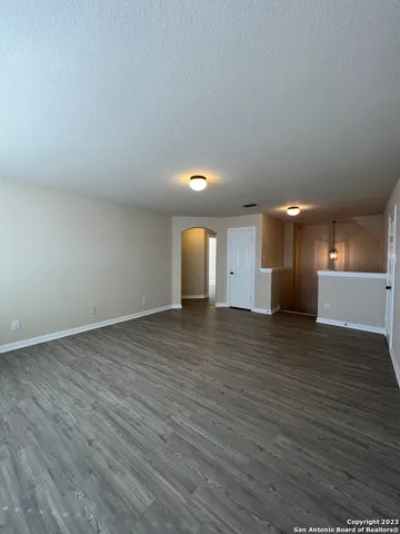 a view of a kitchen with a sink