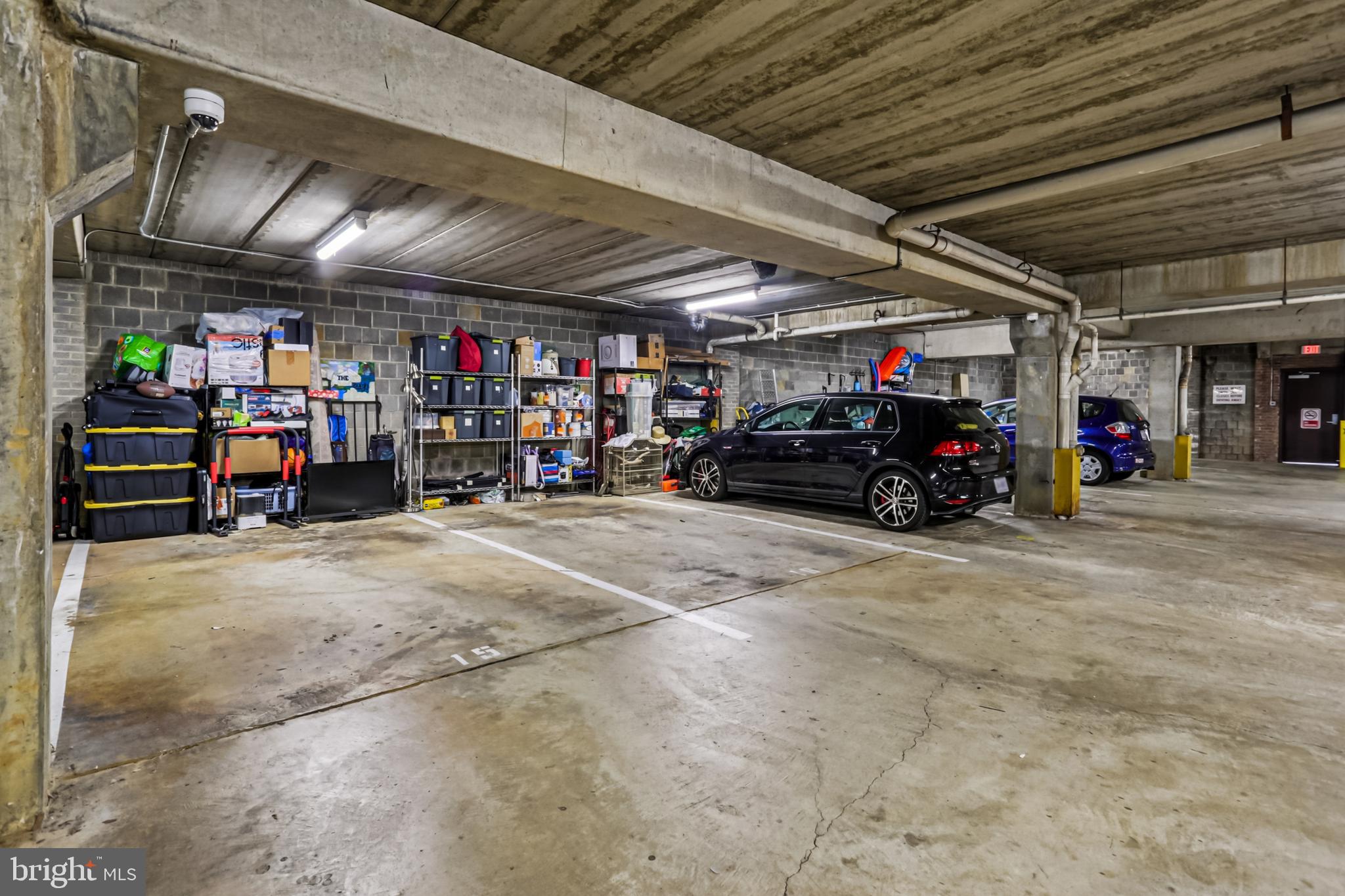 1690 Euclid Street Northwest, Unit A Washington, DC 20009 - Photo 27 of 38 a view of a garage with cars