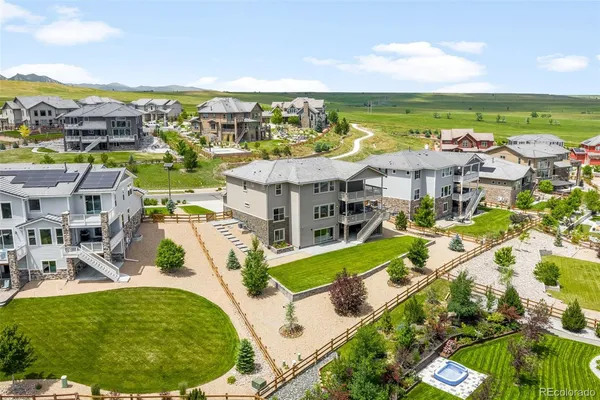 a view of a city with an ocean view