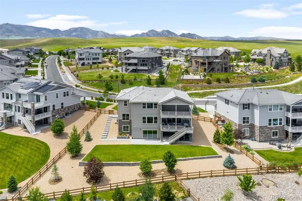 a view of a city with an ocean