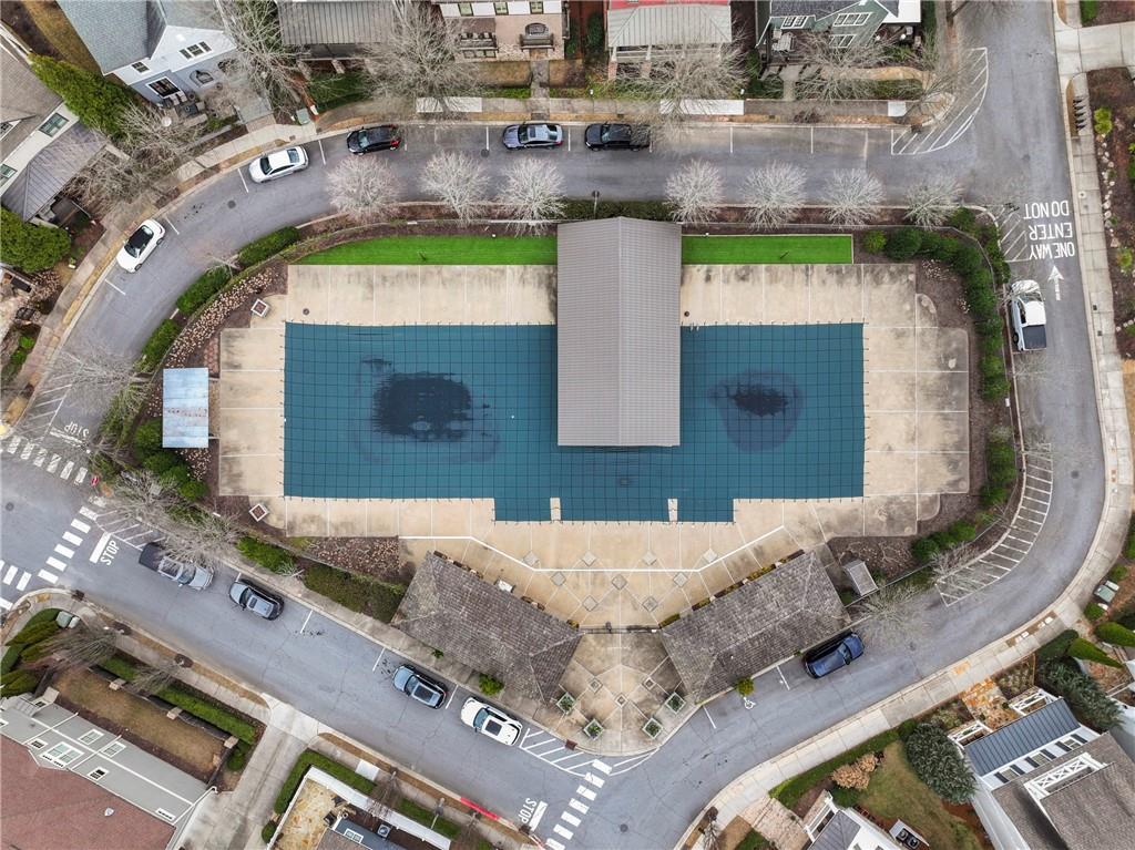 360 Chambers Street, Unit 309 Woodstock, GA 30188 - Photo 48 of 58 a aerial view of a house with a yard