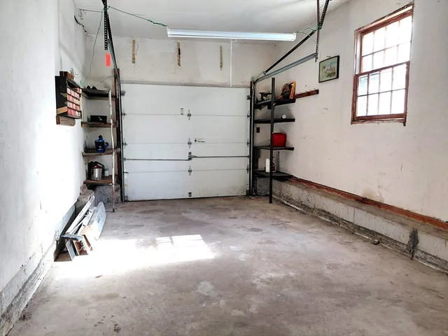 a view of storage and utility room