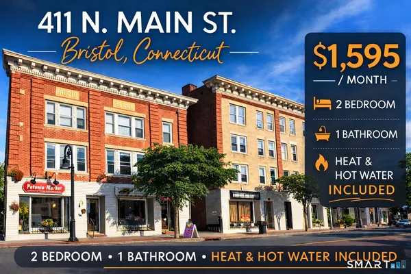 $1,595 | 411 North Main Street, Unit 8, Bristol, CT 06010