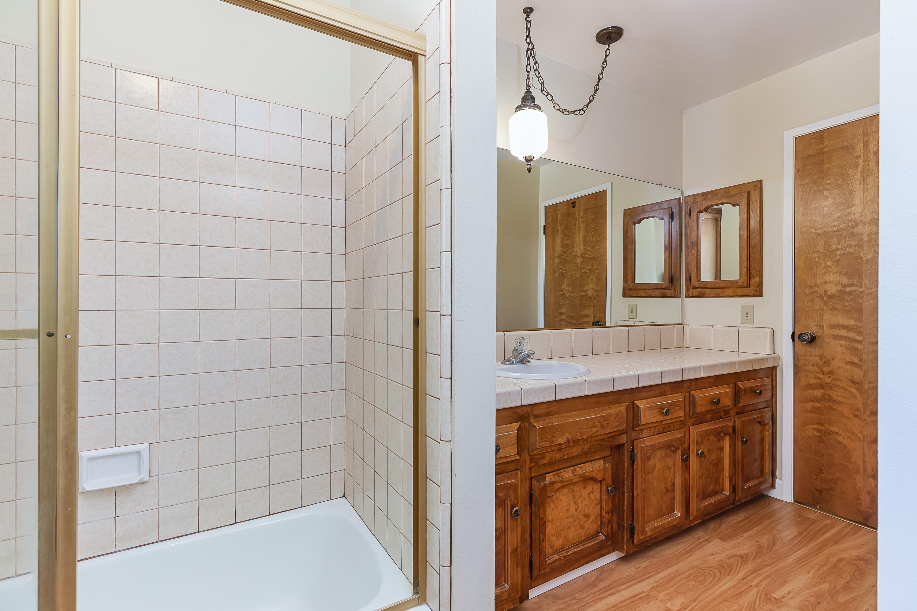 1837 Viborg Road Solvang, CA 93463 - Photo 15 of 20 a bathroom with a bathtub and a sink