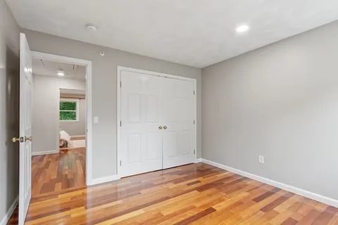 wooden floor in an empty room