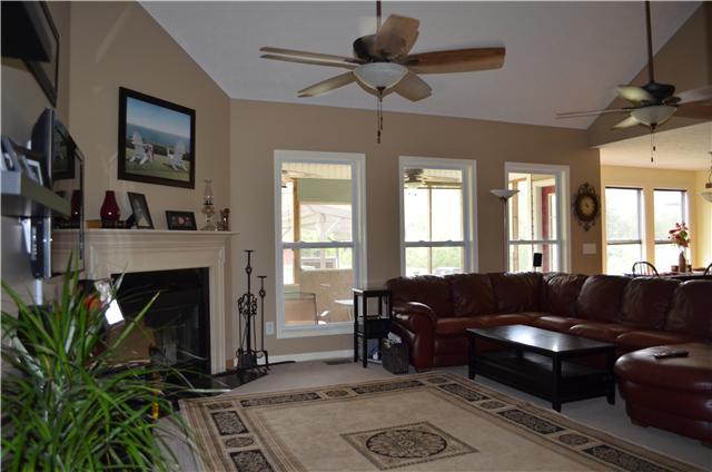3225 Ridge Road Cedar Hill, TN 37032 - Photo 8 of 20 Living Room Looking to Screened-In Porch