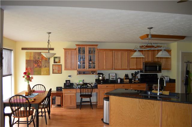 3225 Ridge Road Cedar Hill, TN 37032 - Photo 9 of 20 Kitchen Showing Many Cabinets and Secretary's Area
